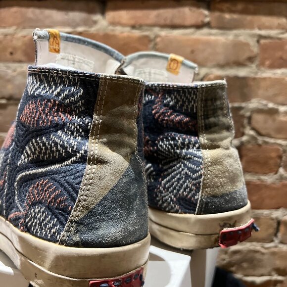 Visvim Skagway Flora Sneaker – Multicolor Jacquard Woven / Canvas Size 8 - Picture 6 of 11